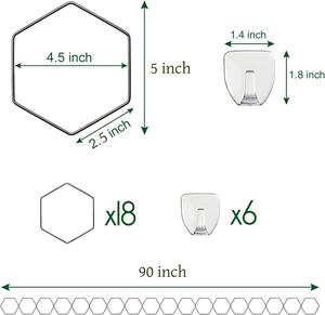 Accessoires pour plantes Support de vigne Treillis mural pour Monstera Pothos Hoyas Ivy Morning Glory - Product Image 2