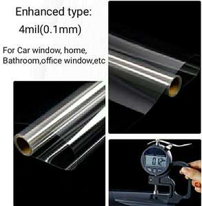 Pellicola <span class=keywords><strong>per</strong></span> Auto Anti-Graffio e Anti-Riflesso in PET 4mil, <span class=keywords><strong>Risparmio</strong></span> <span class=keywords><strong>Energetico</strong></span> Solare, Qualità 3M, Rotolo da 30M, Pellicola Oscurante Autoriparante <span class=keywords><strong>per</strong></span> Finestrini, Garanzia 1 Anno - Product Image 2