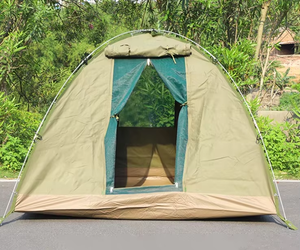 Barraca de Camping Ultraleve 1 Quarto com Estrutura Diagonal de Camada Dupla para Três Estações, Abertura Automática Rápida, Impermeável 1000-1500mm 800D - Product Image 3
