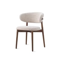 Nordique Moderne De Luxe En Bois Restaurant À Manger Chaises Hôtel Cuisine Salon Café Table Ergonomique Événement Banquet Designer