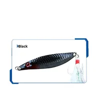 Leurre de pêche en métal 5g 7g 10g 15g 20g 5 couleurs en forme de serpent avec plume, hameçons triples renforcés, yeux 3D, appât artificiel