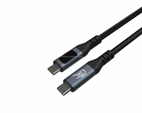 40Gbps 100W USB4 Cable de carga rápida Usb C a Usb C Cable Soporte Dual 4K @ 60Hz Compatible con Thunderbolt 3 Cable