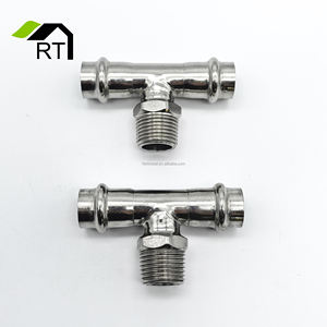 ملف شخصي من الفولاذ المقاوم للصدأ M SS s خيط خارجي تي صحافة مع موضوع BSP NPT - Product Image 6