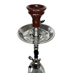 Wholesale Modern Brass Egyptian Khalil Maamoon Authentic Handcrafted Hookah Kahramana <b>1</b>-Level 34-<b>Inch</b> Full Set Eco-Friendly - Product Image 2