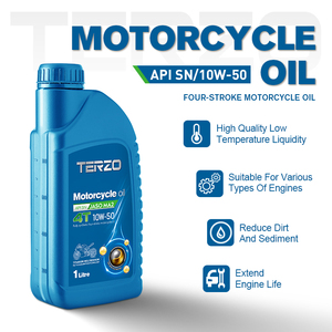 น้ำมันเครื่องมอเตอร์ไซค์ TERZO 4T 10W50 น้ำมันเครื่องสังเคราะห์แท้สำหรับมอเตอร์ไซค์ API SN JASO MA2 สำหรับมอเตอร์ไซค์ขนาด 250 ถึง 1000 ซีซี - Product Image 2