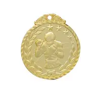 קראטה מדליית קולב זהב צבע מדליית כסף צבע מדליית הדפסת על ריק