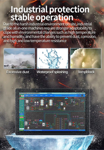 Workshop Embedded Industrial 19 inch All In One PC Industrial Panel Resistive/Capacitive TouchScreen <strong>Computer</strong> for CNC Cabinet - Product Image 4