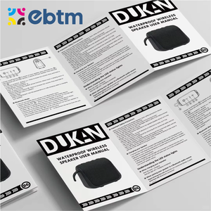 Impression d'instructions en <span class=keywords><strong>noir</strong></span> <span class=keywords><strong>et</strong></span> <span class=keywords><strong>blanc</strong></span>, impression d'instructions pliables personnalisées, brochure contractuelle, pliage de papier personnalisé, feuille - Product Image 2