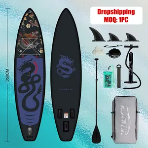 Funwater Dropshipping Stand-Paddle-Board Vermietung von Paddle-Boards Stand-Paddle-Station aufblasbares Sup Board Sub-Surfboard