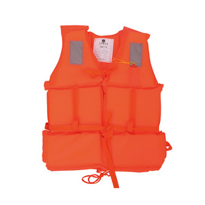 Gilet de sauvetage de travail pour adulte en tissu Oxford Widershine, haute flottabilité, léger, prévention des inondations, gilet de sauvetage pour le rafting - Product Image 1