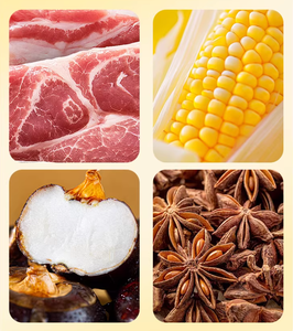Saucisse de Porc Hongxiangji, Salée et Moelleuse, Prête à Manger, Snack en une Seule Gueuleée, Vente en Gros, Délicieuse, Aliment de Loisirs, OEM, Prête à Consommer - Product Image 2
