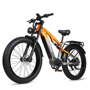 RANDRIDE Advancer-1500W Vélo de montagne Batterie au lithium 48V Autonomie 60 km 23AH EMTB Fatbike Moteur à moyeu arrière Cadre en aluminium - Product Image 2
