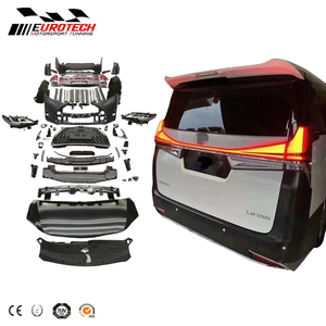 Facelift-luz trasera de parachoques para coche, MATERIAL ALPHARD/VELLFIRE, conversión a cuerpo <span class=keywords><strong>LM300H</strong></span>, 2021-2014 PP, novedad de 2021 - Product Image 4