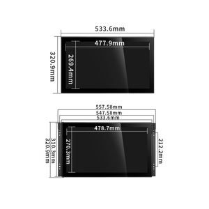Monitor layar sentuh, Monitor industri bingkai terbuka 21.5 inci 1920*1080 IPS VESA Mount Industrial cahaya matahari luar ruangan - Product Image 3