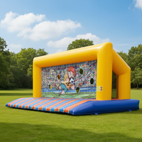 Vente Flash : Arche Gonflable Personnalisée avec Trous, Étanche, Résistante aux Intempéries, Facile à Installer, pour Jeux de Tir à la Cible lors d'Événements de Carnaval