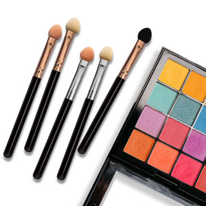 YUE éponge de maquillage lavable et réutilisable, pointe en <span class=keywords><strong>mousse</strong></span>, éponge de maquillage bob ombre <span class=keywords><strong>à</strong></span> paupières <span class=keywords><strong>applicateur</strong></span> d'ombre <span class=keywords><strong>à</strong></span> paupières - Product Image 1