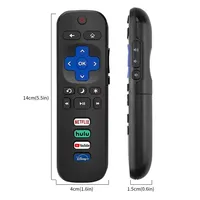 Control Remoto de Repuesto para Roku TV, Compatible con TCL Roku/Hisense Roku/Philips, con Función de YouTube