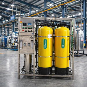 ระบบกรองน้ำอุตสาหกรรม PLC มอเตอร์ปั๊มน้ำ ความจุ 2000 ลิตรต่อชั่วโมง ระบบ Reverse Osmosis สำหรับน้ำดื่ม รับประกัน 1 ปี - Product Image 1