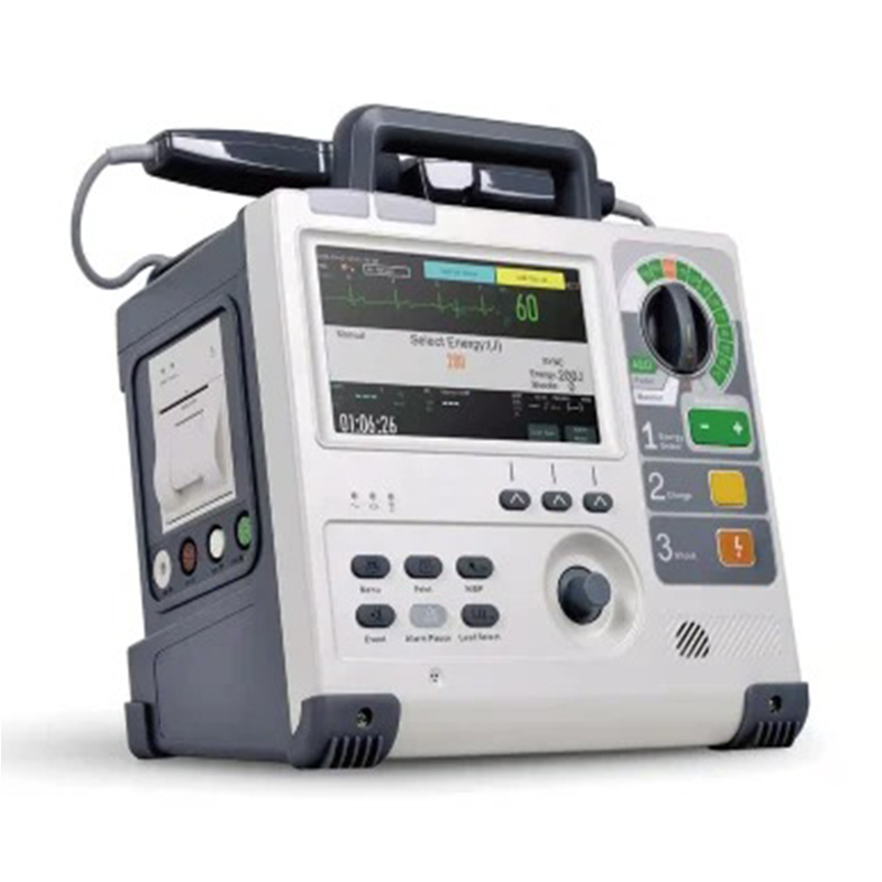 Portable Medical Cardiac Defibrillator First Aid Defibrillator Medical External Defibrillator