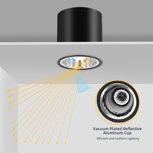 Đèn trần trong nhà theo xu hướng mới, đèn gắn nổi thương mại, đèn E27, đèn chiếu điểm hành lang khách sạn/đèn led âm trần/đèn âm trần - Product Image 3