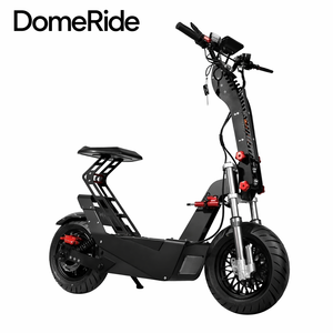 DomeRide HS-F8 Smart Two-Wheel <b>Scooter</b> Brushless Motor 90KM Range Foldable Waterproof Disc Sensor LCD Dual HS-F8 HS-F8 - Product Image 1