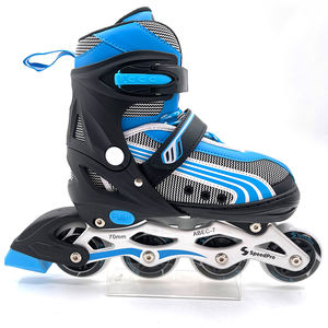 Vente en gros de patins à roulettes en ligne de haute qualité chaussures à roulettes à talons rapides pour enfants <span class=keywords><strong>patin</strong></span> à roulettes en métal 4 roues pour moto - Product Image 3