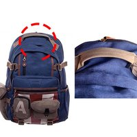 Sac à dos pour ordinateur portable de luxe personnalisé en gros, imperméable, Marvel Superhero 4 Captain Marvel, unisexe, capacité 25L, sac d'école pour étudiants