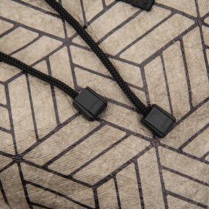 Sac à dos simple et tendance, écologique, grande capacité, motif diamant géométrique - Product Image 6