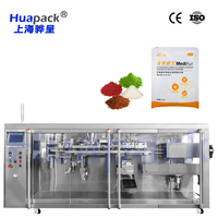 Machine d'emballage multifonctionnelle horizontale automatique intelligente à ajustement automatique pour le remplissage et la fermeture de sachets préformés
