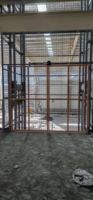 Petite plateforme verticale hydraulique pour le levage de marchandises en entrepôt, élévateur de fret