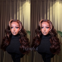 Perruque en Cheveux Humains Kinky Jerry Frisée avec Dentelle Frontale, Cheveux Brésiliens Naturels Kinky Frisés, Perruque Complète avec Dentelle Frontale pour Femmes Noires en Gros