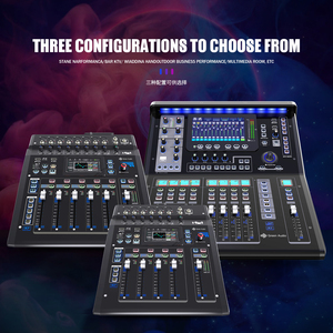 TQ10 Mixer Digital Audio profesional, 6 saluran dengan pemutar USB untuk Dj suara langsung prosesor efek DSP konsol hidup - Product Image 2