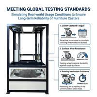 Machine d'essai de durabilité des roulettes à disque, directement de l'usine, acceptant OEM/ODM, garantie 1 an, certifiée ISO CE