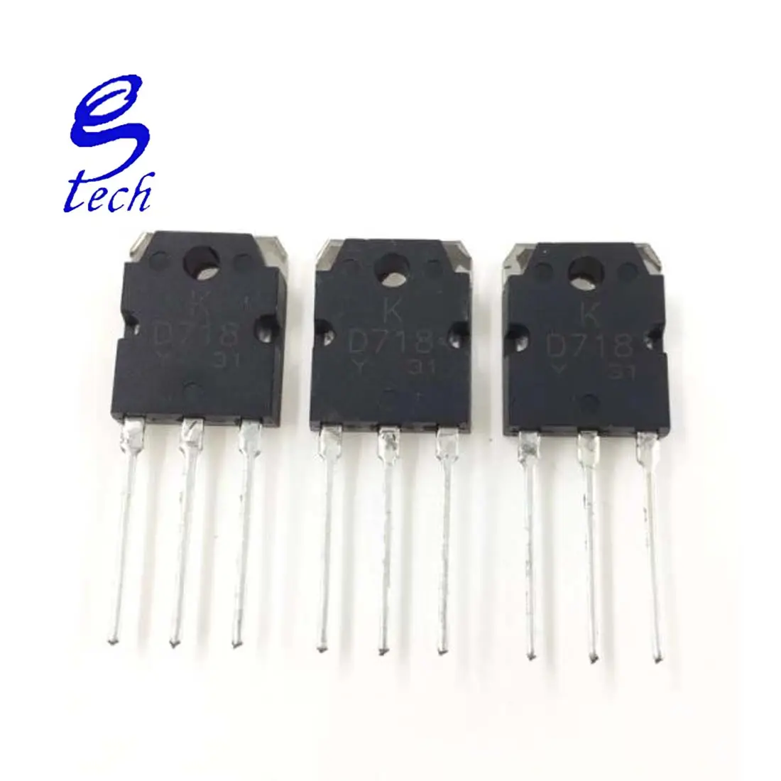 Transistor de alta potencia, fuente de alimentación de sonido, 2SD718, 10A, 120V, TO-3P, KTD718