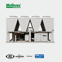 Refroidisseur d'eau industriel McQuay à refroidissement par air, à faible vibration, pour la climatisation des musées, avec R134a