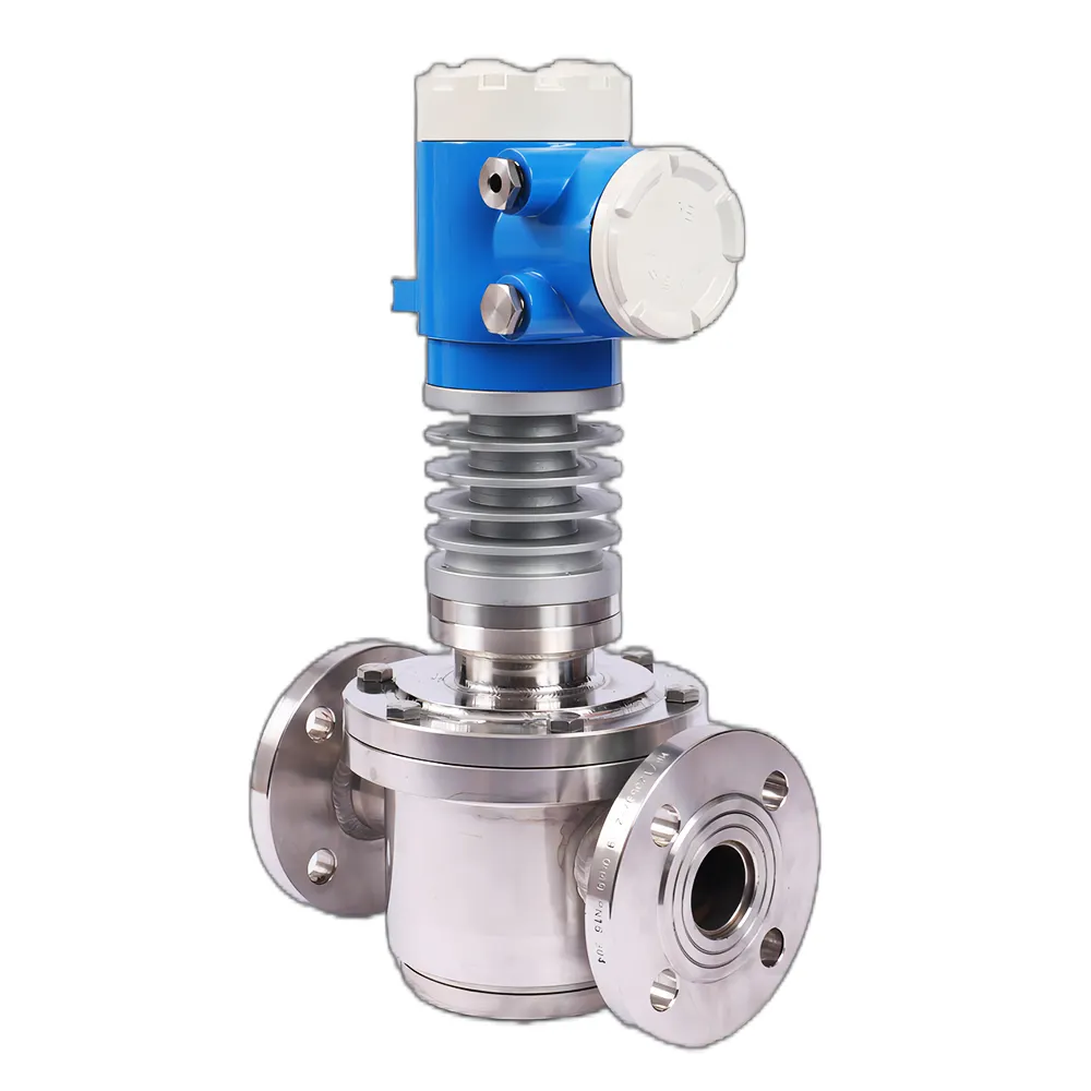 Explosion Proof Oval Gear Flowmeter pulse output positive displacement stainless steel oval gear flow meter with for Heavy Oil