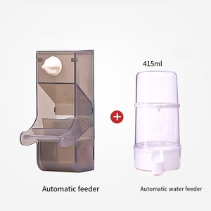 RTS Hộp Đựng Thức Ăn Chống Bắn Cho Chim Thú Cưng Hộp Đựng Thức Ăn Cho Chim Bồ Câu Vẹt Chim Ăn Thức Ăn Tự Động Treo Chim - Product Image 5