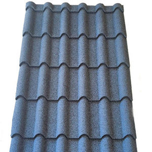 Tuiles de toiture en métal revêtues de pierre, modernes et colorées, à prix abordable pour les toitures d'hôtels et de maisons - Product Image 6