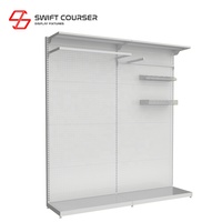 Armoire de rangement modulaire extensible et réglable en métal au design asiatique pour chambre à coucher, salon, hôpital, extérieur