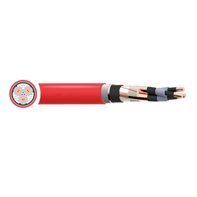 BS 7835 Copper/Aluminium XLPE LSZH 8.7/15kV 6.35/11kV 19/33kV 3.8/6.6kV 12.7/22kV Medium Voltage Armoured Power Cable