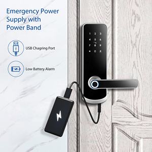 Tediton חכם ללא keyless טביעת אצבע נגד גניבת דלת מנעול אפליקציה tatlock app - Product Image 5