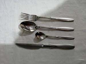 Wooden Box 129pcs Stainless Steel <strong>Cutlery</strong> <strong>Set</strong> / Stainless Steel Flatware <strong>Set</strong> <strong>with</strong> <strong>Travel</strong> <strong>case</strong> - Product Image 6