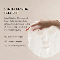 Masque en tissu à la vitamine C éclaircissant pour peaux ternes et jaunâtres, à l'acide kojique, visage et nez, 25 ml, OEM, marque privée