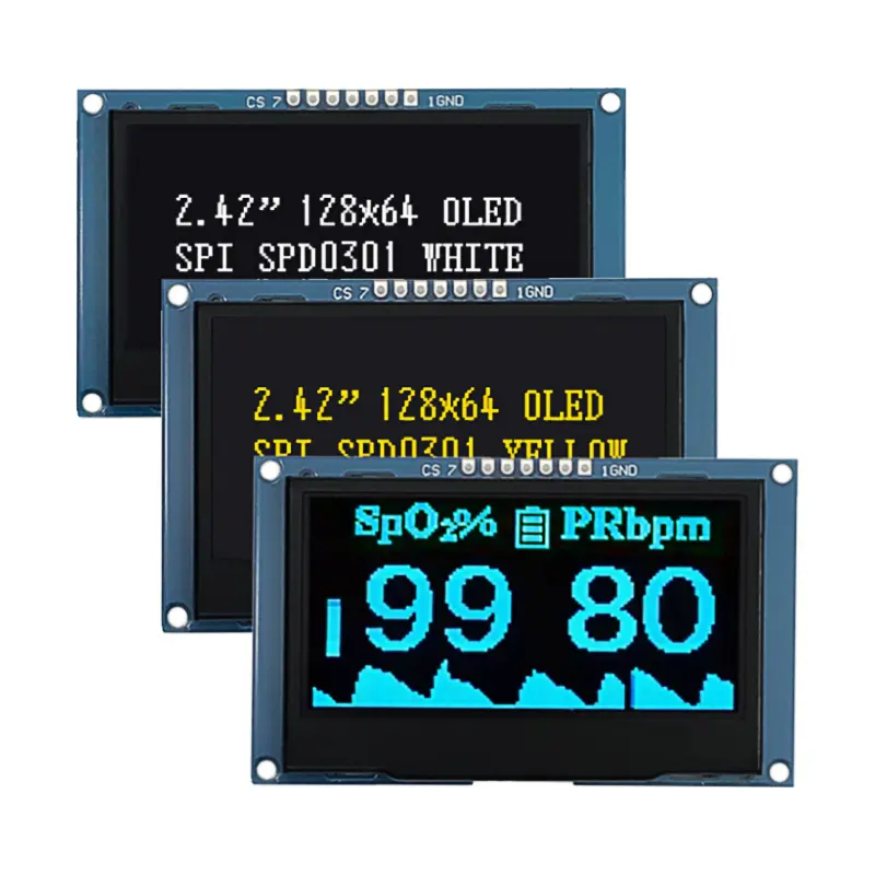 Certificação ROHS 2.4 polegadas oled 12864 LCD small oled