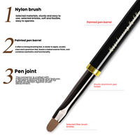 Kit de Pinceaux Professionnels pour Nail Art – Vente en Gros Direct Usine – Stylo de Peinture Multifonctionnel pour Gel UV et Construction d'Ongles – Outil de Manucure