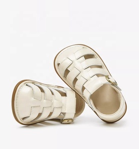 Sandales d'été antidérapantes pour bébés garçons et filles, chaussures de berceau en cuir avec semelle en caoutchouc pour les premiers marcheurs - Product Image 5