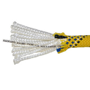 Cuerda estática de alta visibilidad Cuerda de detención de caídas de 11mm con hilo reflectante para trabajos de construcción nocturnos - Product Image 5