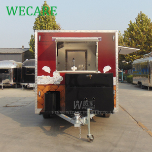 Mobile di strada airstream fast food camion concessione bbq rimorchio cibo chiosco van rimorchio - Product Image 5