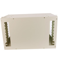 Haina Panneau de brassage fibre optique ODF 144 ports 288 cœurs 8U pour montage en rack, gris et blanc, boîtier en acier 1,35 mm |   LC Monomode Pré-chargeé 1 an