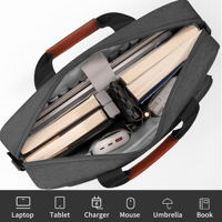 Sacoche de protection pour ordinateur portable à 360 °, mallette de transport pour ordinateur portable 13 14.2 15.6 16 pouces